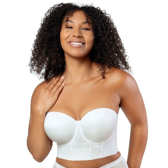 Parfait ELISSA BUSTIER - PEARL WHITE NWT - Picture 1 of 9